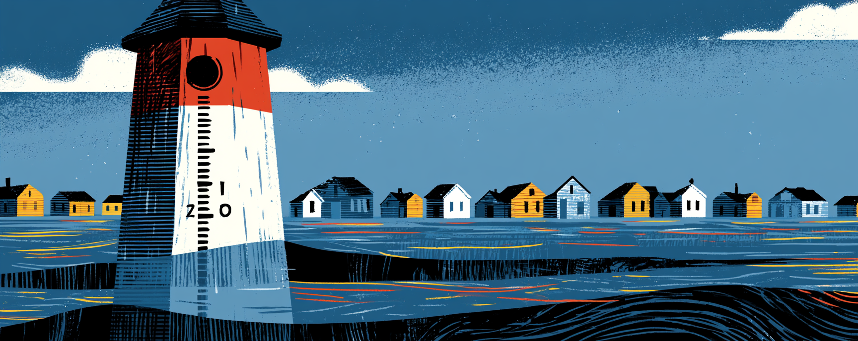 Thirteen Inches Between the Map's Ocean and the Real One